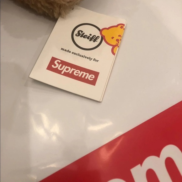 Supreme x Steiff Elmar Bear – Ultra Rare, Brand New w/ Tags! - Picture 6 of 16
